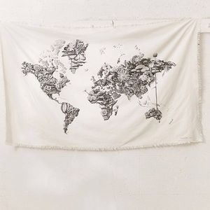 Urban Outfitters world tapestry
